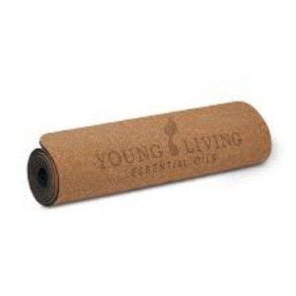 NWT Young Living Branded Cork Yoga Mat